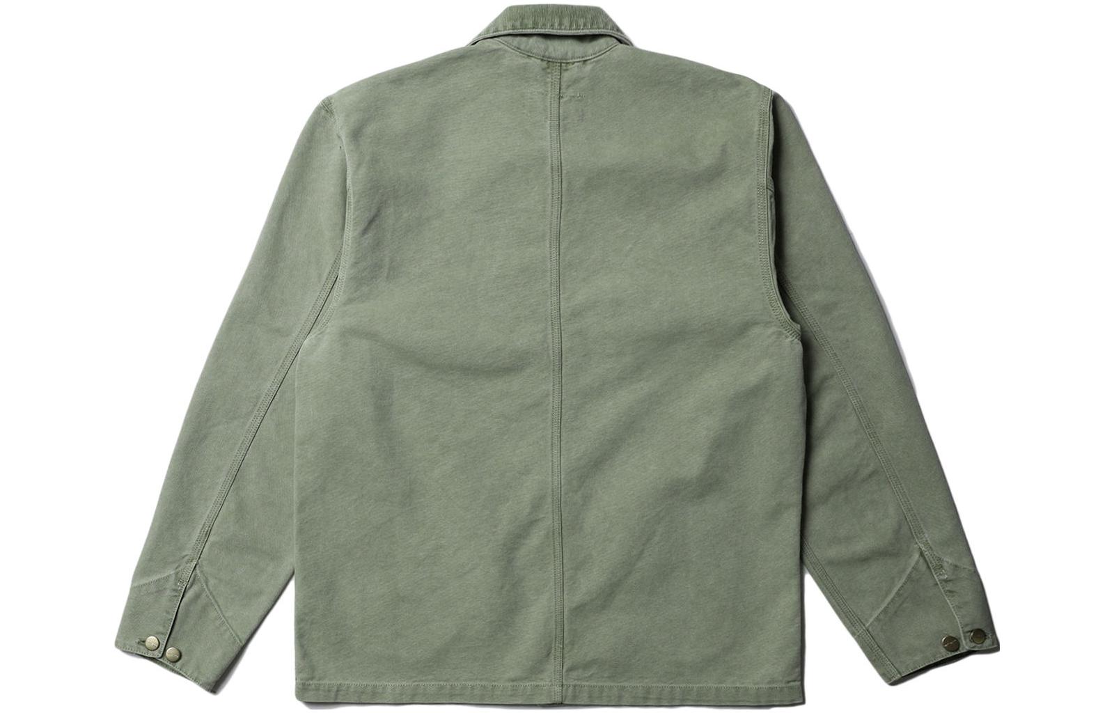 Carhartt WIP Plain Long Sleeve Jacket with Woven Label Patch CHXJKI26480XC 圖 3