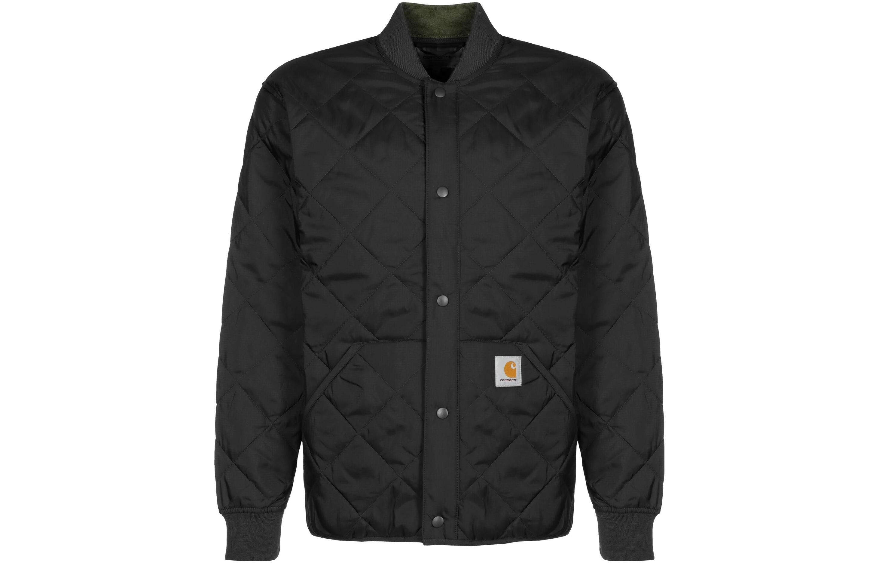 Carhartt WIP Pocket Logo Baseball Jacket Black I0294610GPXX