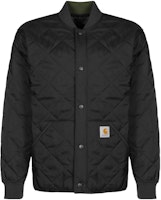 Carhartt WIP Pocket Logo Baseball Jacket Black I0294610GPXX Carhartt WIP Pocket Logo Baseball Jacket Black I0294610GPXX