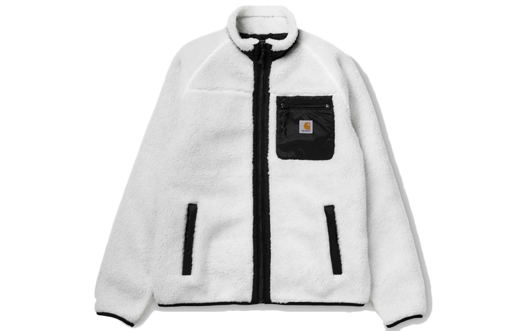 Carhartt WIP Prentis Liner Fleece Jacket Unisex Wax White I025120-D6-00