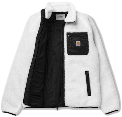 Carhartt WIP Prentis Liner Fleece Jacket Unisex Wax White I025120-D6-00 Lookbook Carhartt WIP Prentis Liner Fleece Jacket Unisex Wax White I025120-D6-00