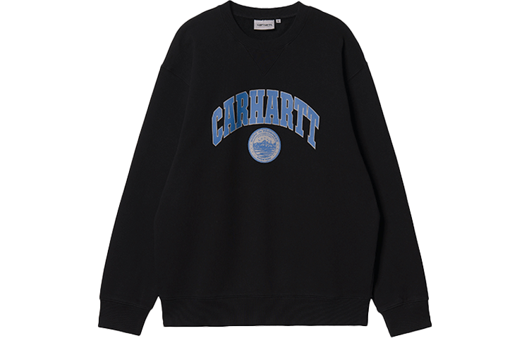 Carhartt WIP Printed Crewneck Long Sleeve Sweatshirt Black () I029510-89-XX