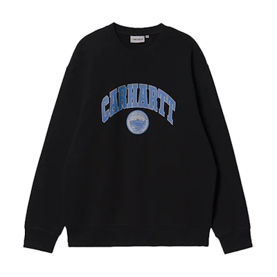 Carhartt WIP Printed Crewneck Long Sleeve Sweatshirt Black () I029510-89-XX