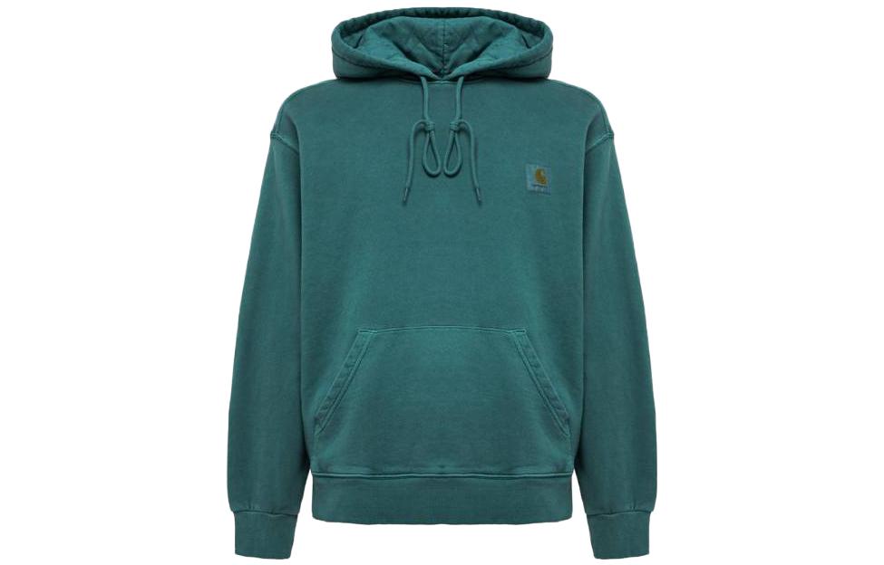 Carhartt WIP Printed Icon Hoodie Men’s Casual Straight Fit - Dark Teal I029963-1D7-GD