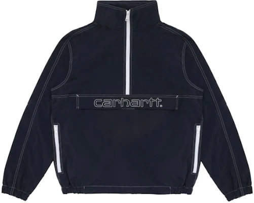 Carhartt WIP 印花拉鍊套頭外套 深藍色 標準版型 CHXJKI027631E-NYX Buy Carhartt WIP 印花拉鍊套頭外套 深藍色 標準版型 CHXJKI027631E-NYX