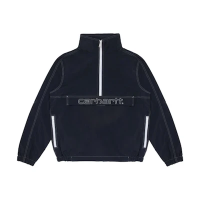 Carhartt WIP Printed Zip Pullover Jacket Deep Blue Regular Fit CHXJKI027631E-NYX