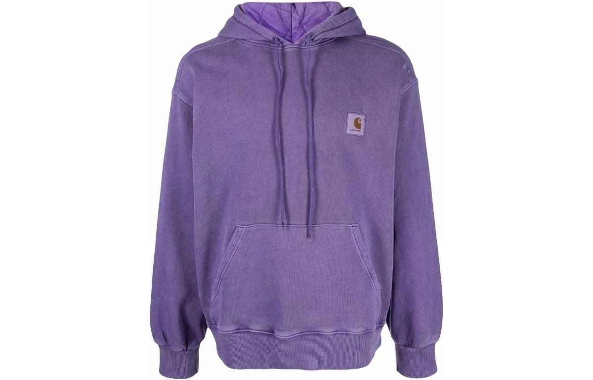 Carhartt WIP Purple Graphic Logo Hoodie Sweatshirt I029963-1D3-GD