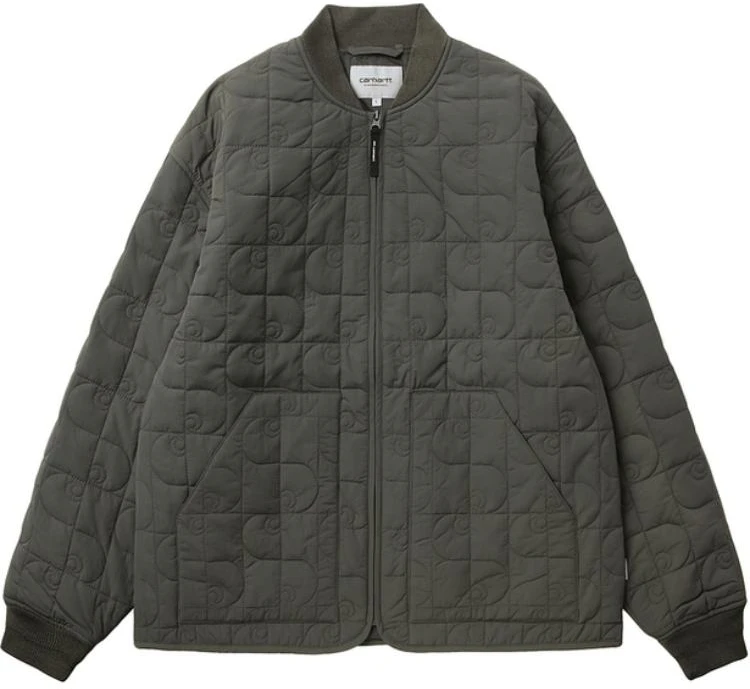 carhartt-wip-quilted-logo-print-stand-collar-jacket-men-s-charcoal-grey-chxjka-242004-n-ccl