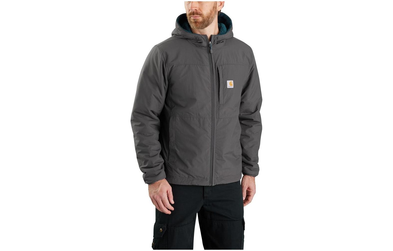 Lookbook Carhartt WIP Rain Defender Fleece Reversible Jacket Relaxed Fit Winter Coat 104992