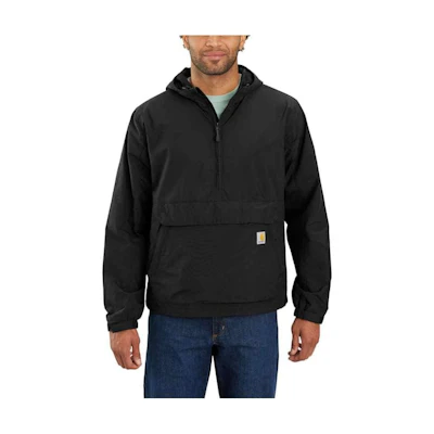 Carhartt WIP Rain Defender Loose Fit Hooded Jacket with Logo Embroidery 105749