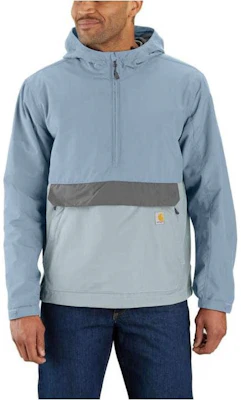 Chaqueta con Capucha Carhartt WIP Rain Defender Loose Fit Logo Bordado 105749 Sizing Chaqueta con Capucha Carhartt WIP Rain Defender Loose Fit Logo Bordado 105749