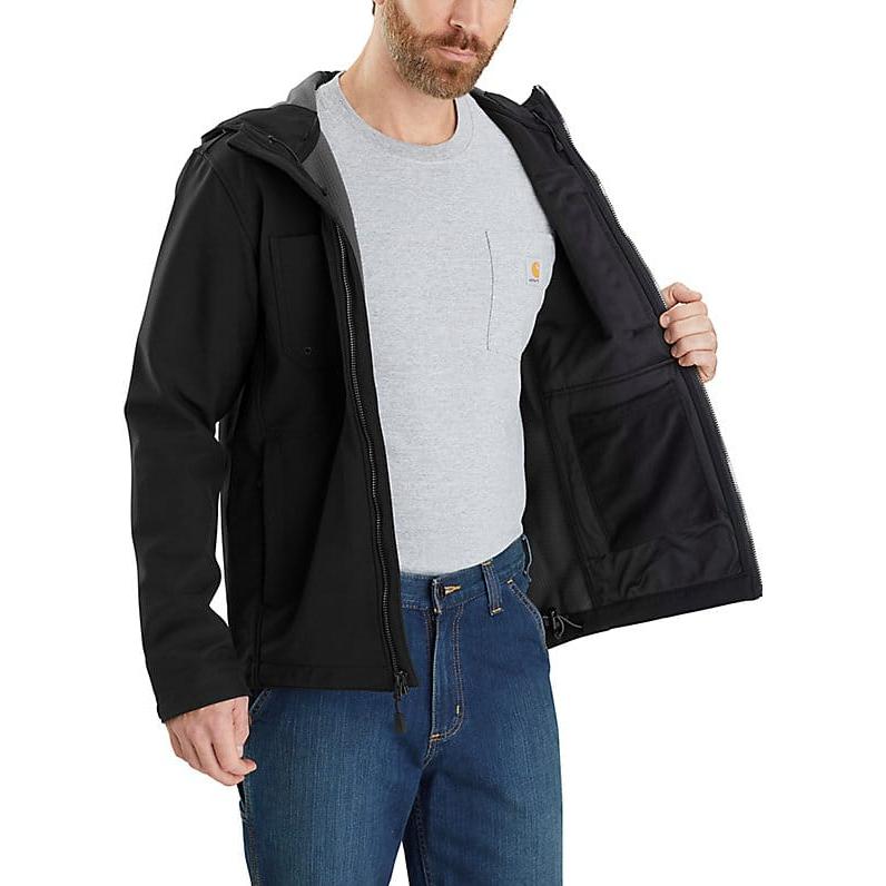 Sizing Carhartt WIP 防潑水中厚軟殼連帽外套 休閒抓絨夾克 103829