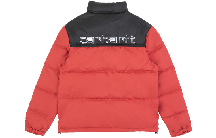 Carhartt WIP Red Colorblock Down Jacket CHXDNA192002D-RDX