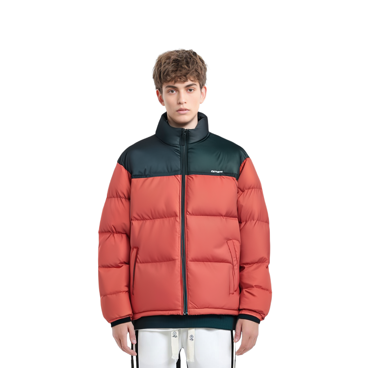 Carhartt WIP Red Colorblock Down Jacket CHXDNA192002D-RDX 圖 4