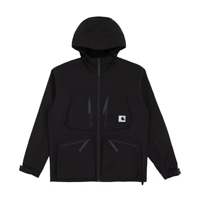 Carhartt WIP Reflective Tag Multi-Pocket Outdoor Hoodie Jacket Black () CHXJKI028702G-BKX