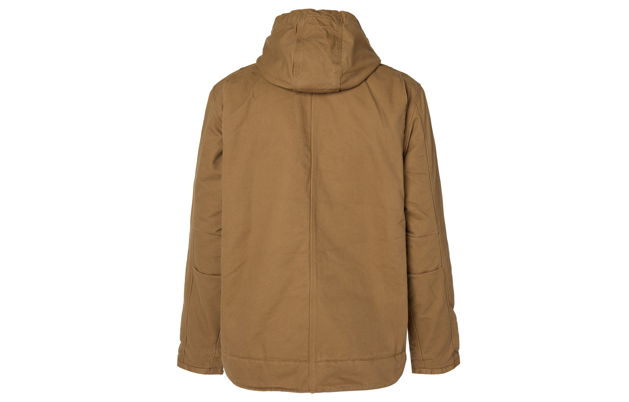 Carhartt WIP Relaxed Fit Washed Duck Bartlett Sherpa-Lined Hooded Jacket for Men 103826 圖 3