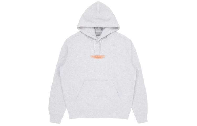 Carhartt WIP Rendered Logo Fleece Hoodie Winter Grey CHXSWA202014F-GY2