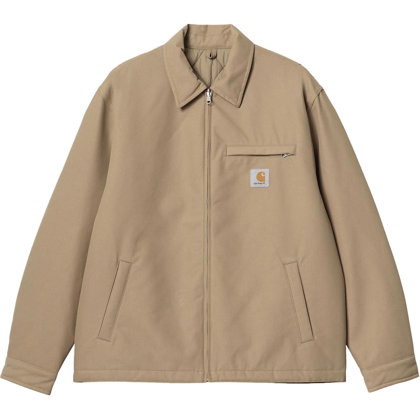 Carhartt WIP Reversible Slim Fit Zip-Up Work Jacket Light Brown I030829-0DK-XX