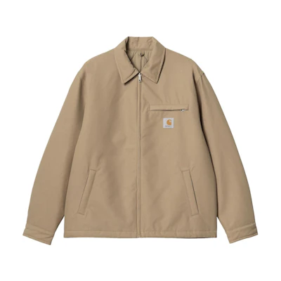 Carhartt WIP Reversible Slim Fit Zip-Up Work Jacket Light Brown I030829-0DK-XX