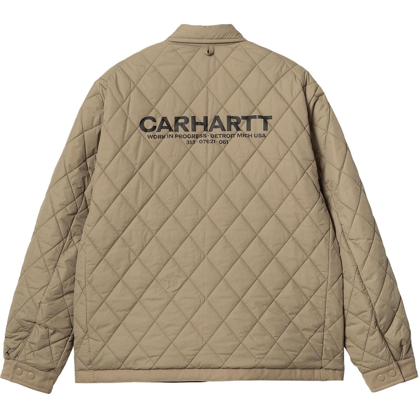 Purchase 칼하트 WIP 리버서블 슬림핏 집업 워크 자켓 라이트 브라운 I030829-0DK-XX