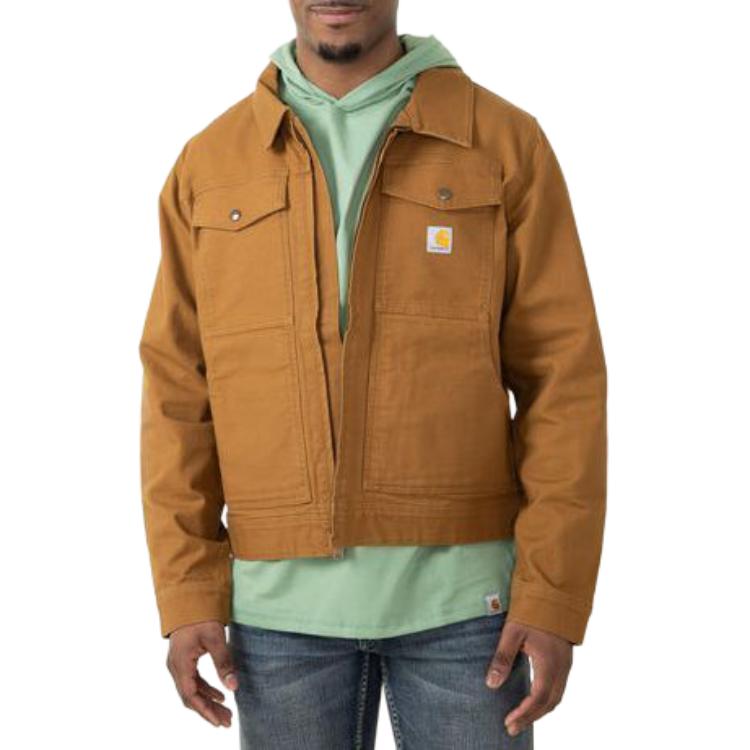 Lookbook Carhartt WIP Rugged Flex Duck Jacket Relaxed Fit Zip-Up Unisex Thermal Coat 105748