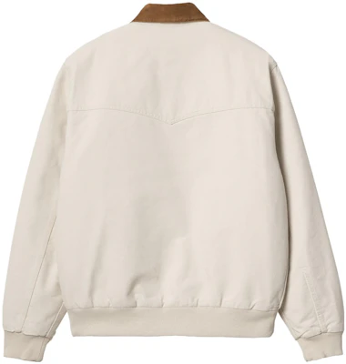 Carhartt WIP 棕色灯芯绒领复古工装夹克 Santa Fe 带标志。 I031198-1QA-3K Lookbook Carhartt WIP 棕色灯芯绒领复古工装夹克 Santa Fe 带标志。 I031198-1QA-3K