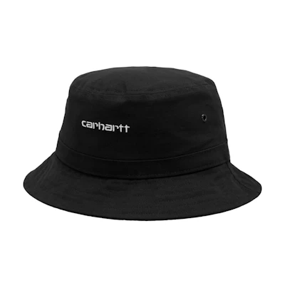 Carhartt WIP Script Bucket Hat 'Black/White'