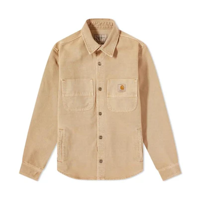 Carhartt WIP Single-Breasted Shirt Jacket Brown - I028662-07EWF
