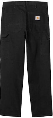 カーハート WIP シングルニー パンツ ブラック ストレートロゴデニム. I032024-89-02 Lookbook カーハート WIP シングルニー パンツ ブラック ストレートロゴデニム. I032024-89-02