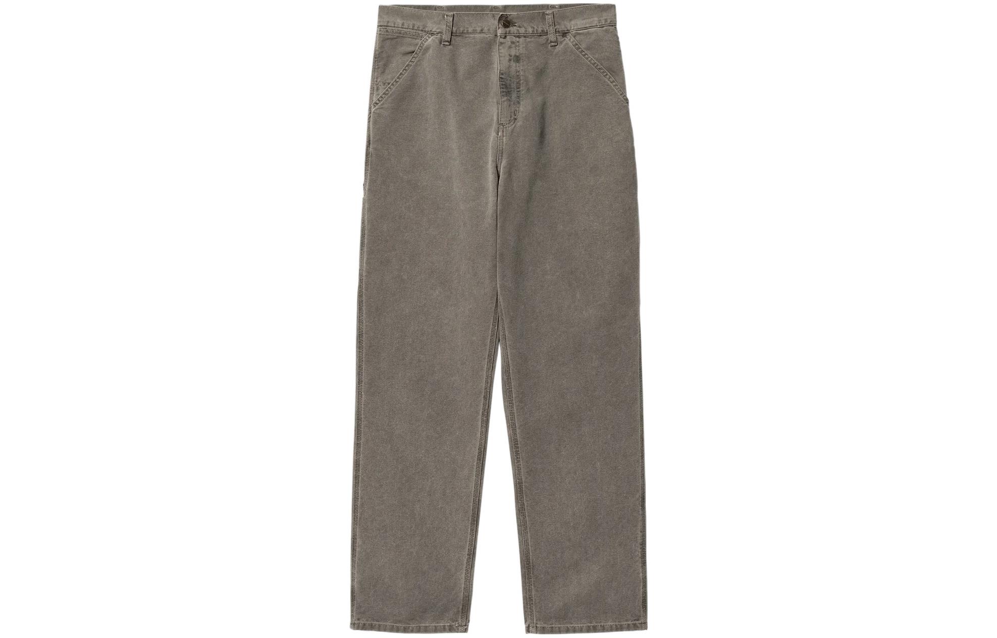 Carhartt WIP Single Knee Straight-Leg Jeans FW22  Black Denim Pants. I026463-89-FH