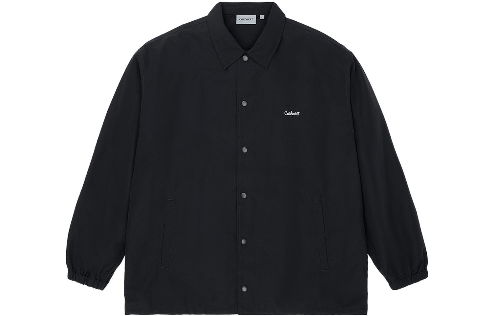 Carhartt WIP Single Logo Coach Jacket Black A221023-0099-01
