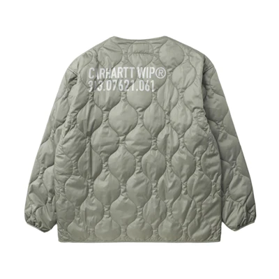 Carhartt WIP Snap Button Long Sleeve Jacket Light Green Unisex CHXJKF23A056LGRL