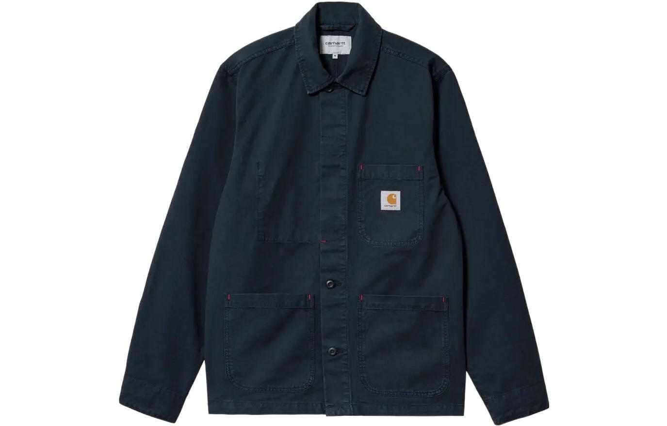 Carhartt WIP Solid Button-Up Jacket Blue - I029119-0NY-GD