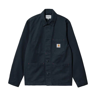 Carhartt WIP Solid Button-Up Jacket Blue - I029119-0NY-GD