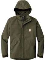 Carhartt WIP Solid Color Adjustable Hem Waterproof Windproof Heavy Jacket 104670 Carhartt WIP Solid Color Adjustable Hem Waterproof Windproof Heavy Jacket 104670
