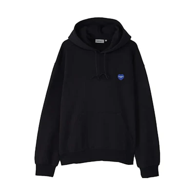 Carhartt WIP Solid Color Blue Hooded Sweatshirt I032450-1C-XX