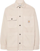Carhartt WIP Solid Color Button-Up Long Sleeve Jacket Men’s Off-White I033114C1YC4J Carhartt WIP Solid Color Button-Up Long Sleeve Jacket Men’s Off-White I033114C1YC4J