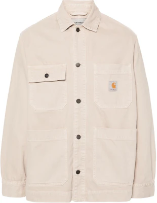 Carhartt WIP 男士純色長袖鈕扣外套 米白色 I033114C1YC4J Buy Carhartt WIP 男士純色長袖鈕扣外套 米白色 I033114C1YC4J