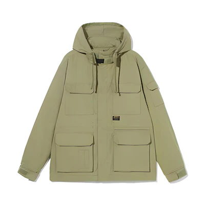 Carhartt WIP Solid Color Casual Hooded Jacket CHXJKA222015J-GRD