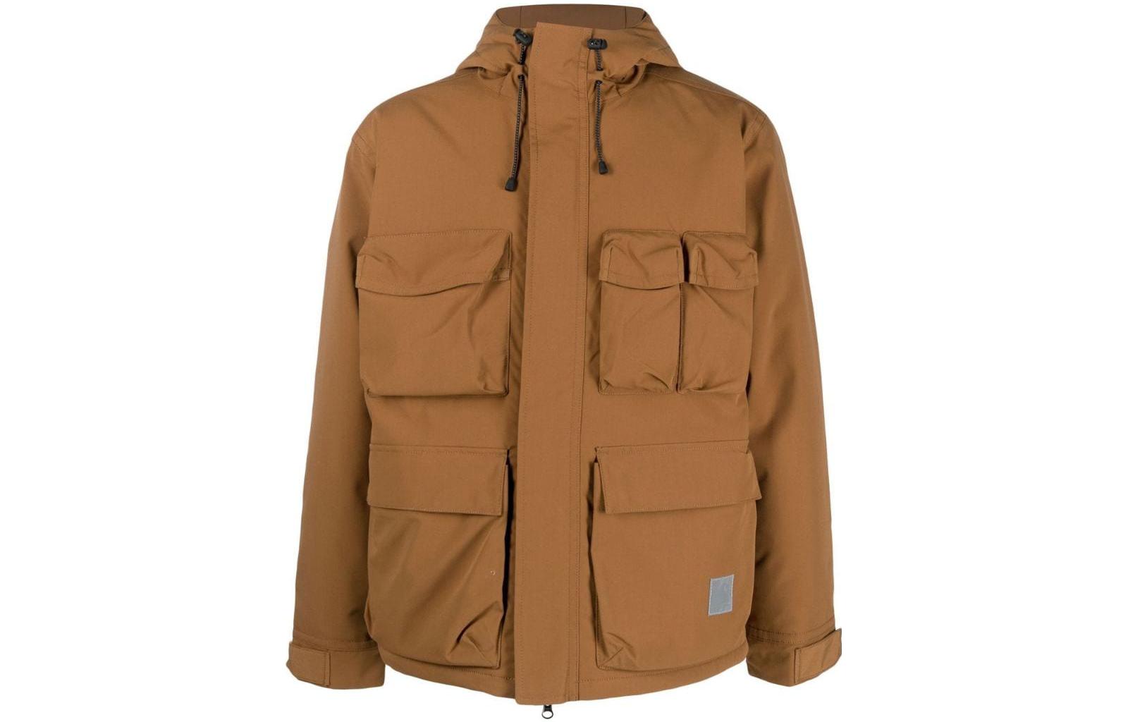 Carhartt WIP Solid Color Hooded Zip Jacket I029452HZXX