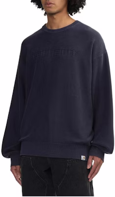 Sudadera Carhartt WIP Manga Larga Logo Letras Color Sólido. CHXSWA242017N Sizing Sudadera Carhartt WIP Manga Larga Logo Letras Color Sólido. CHXSWA242017N