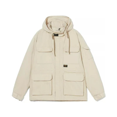 Carhartt WIP Solid Color Loose Fit Hooded Jacket CHXJKA222015J