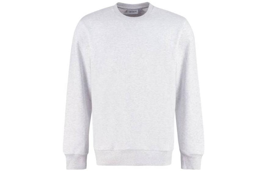 Carhartt WIP Solid Color Loose Fit Pullover Sweatshirt Grey I02467803-482-90