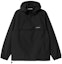 Order Carhartt WIP Solid Color Minimalist Hoodie Jacket Black I030008-0D2-XX