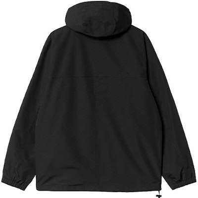 Carhartt WIP Solid Color Minimalist Hoodie Jacket Black I030008-0D2-XX Lookbook Carhartt WIP Solid Color Minimalist Hoodie Jacket Black I030008-0D2-XX