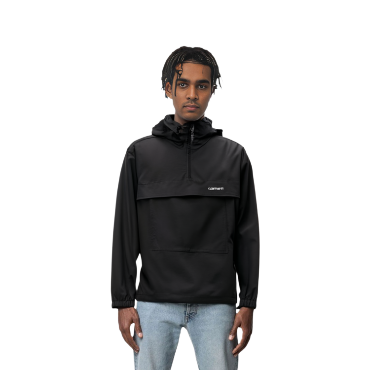 Purchase Carhartt WIP Solid Color Minimalist Hoodie Jacket Black I030008-0D2-XX