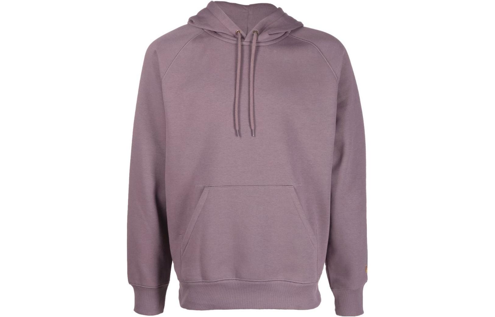 Carhartt WIP Solid Color Pullover Hoodie Purple () I02638403