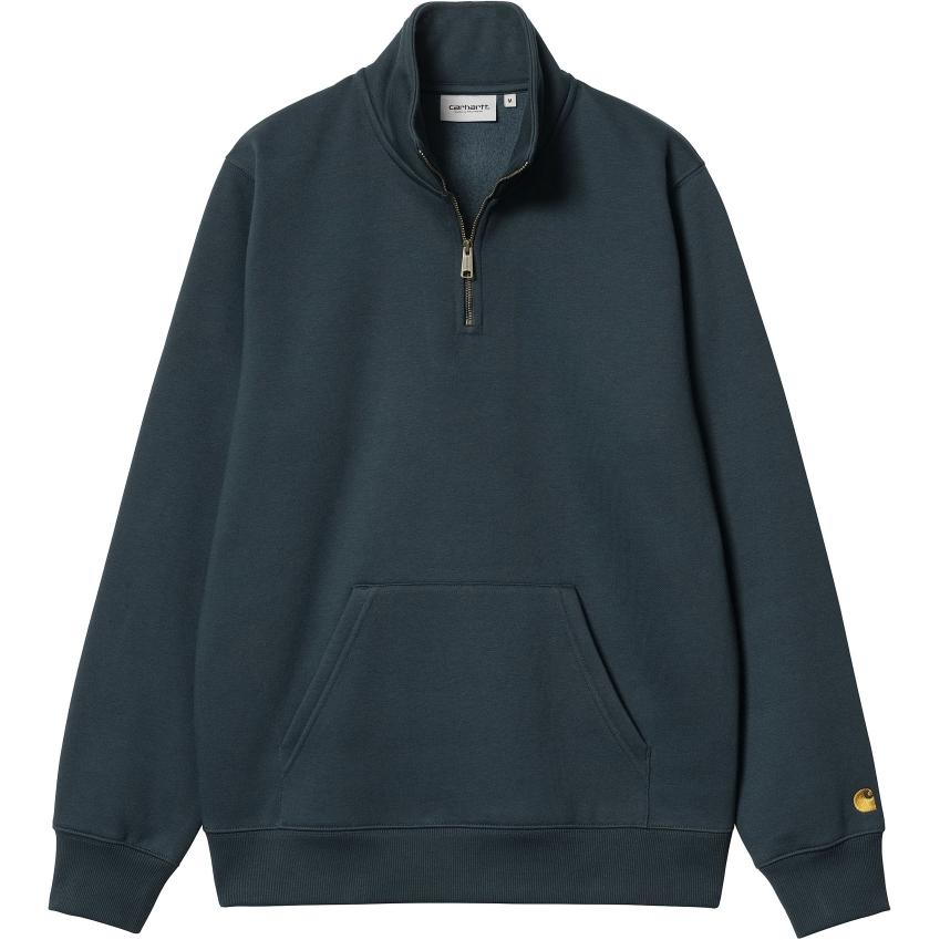 Carhartt WIP Solid Color Pullover Sweatshirt Dark Blue I033665-2D0-XX