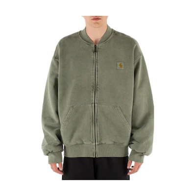 Carhartt WIP Solid Color Raglan Sleeve Bomber Jacket Green () I032336-1ND-GD