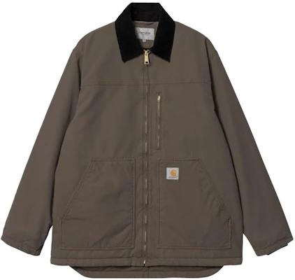 Carhartt WIP Solid Color Zip-Up Collared Long Sleeve Jacket I031227-1S4-02 Order Carhartt WIP Solid Color Zip-Up Collared Long Sleeve Jacket I031227-1S4-02